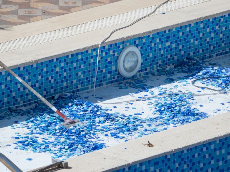 Pool Tile Replacement